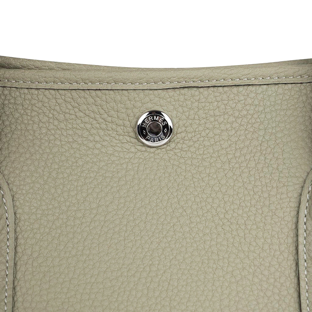 Garden Party 36 Bag Sage Negonda Leather with Palladium