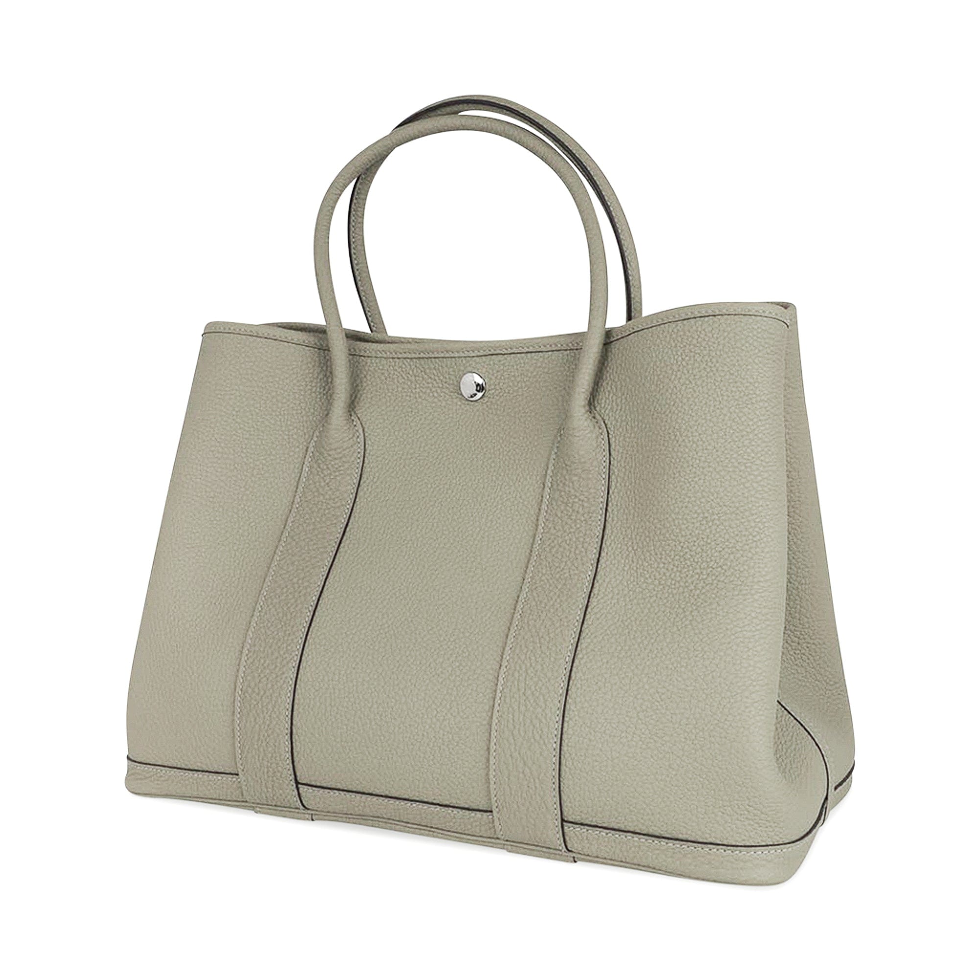 Garden Party 36 Bag Sage Negonda Leather with Palladium