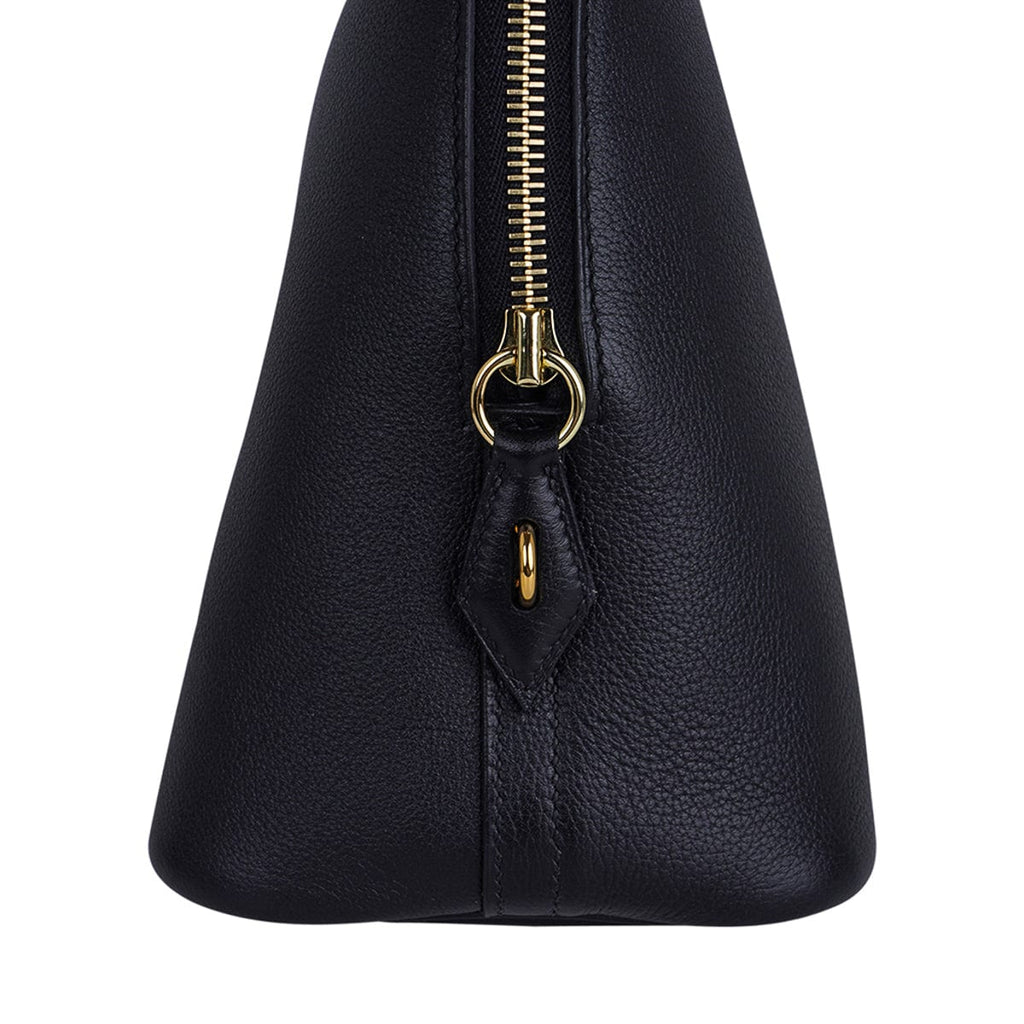 Bolide 1923 30 Bag Black Taurillon Novillo Leather Gold Hardware