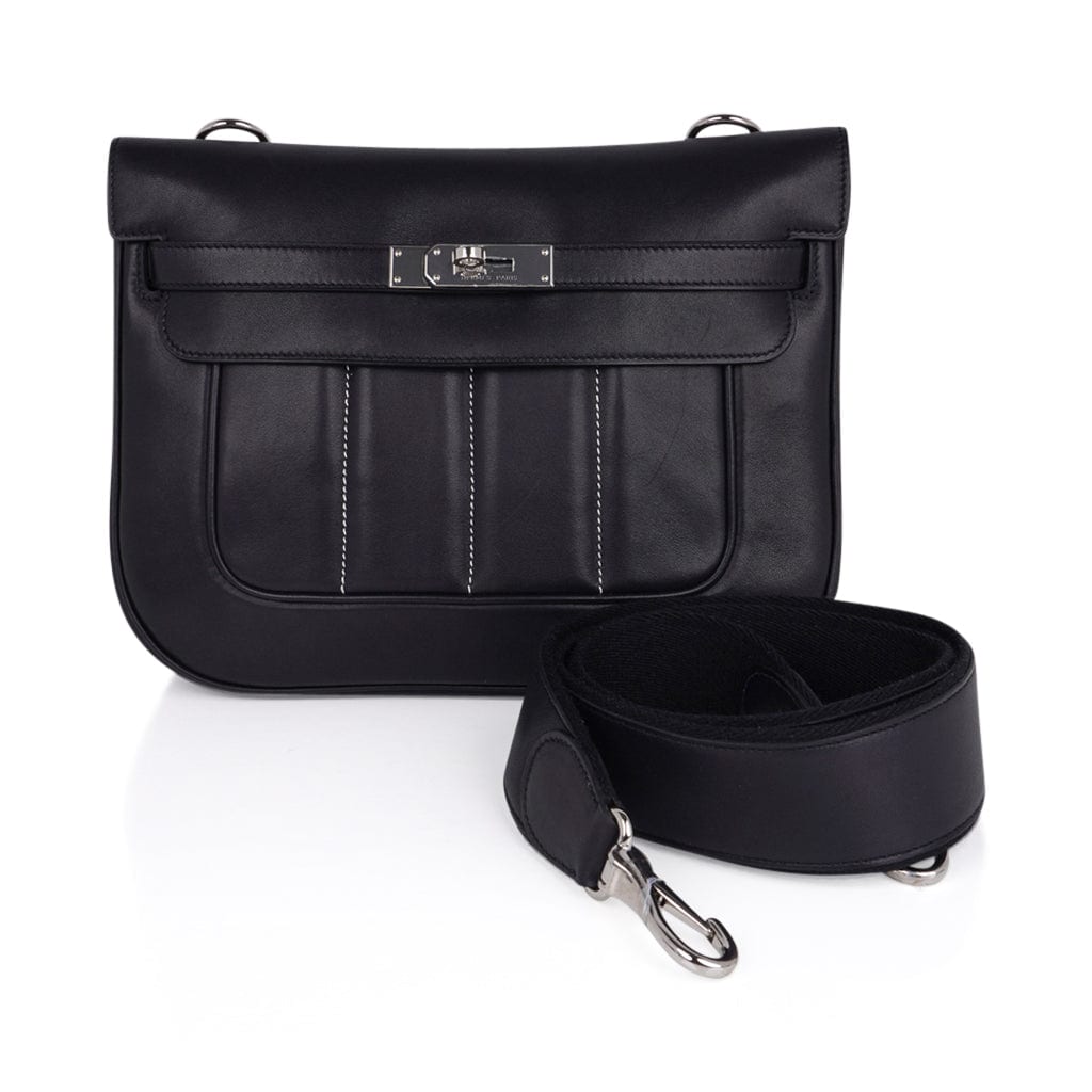 Berline 28 Bag Black Crossbody Palladium Hardware