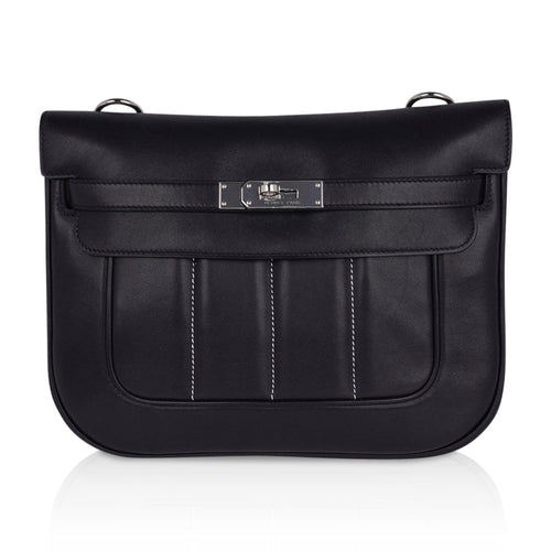 Berline 28 Bag Black Crossbody Palladium Hardware