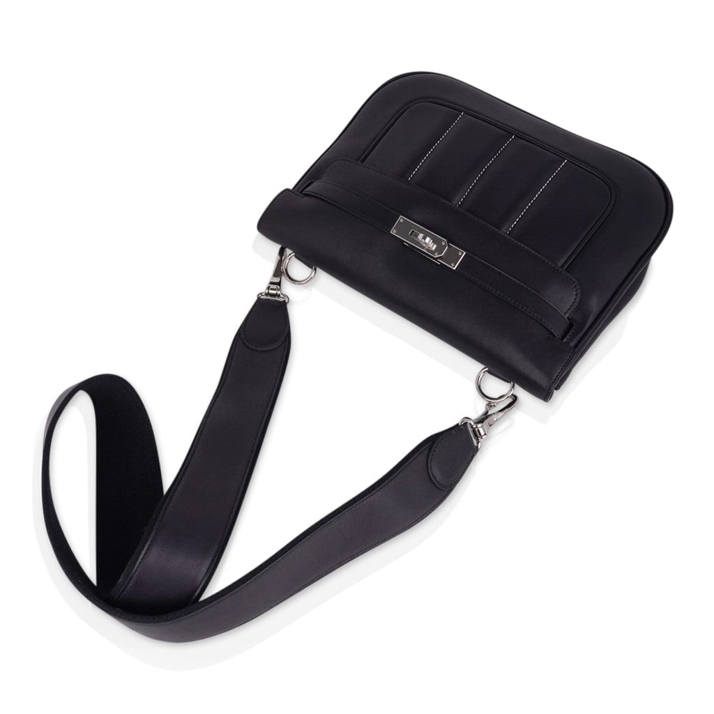 Berline 28 Bag Black Crossbody Palladium Hardware