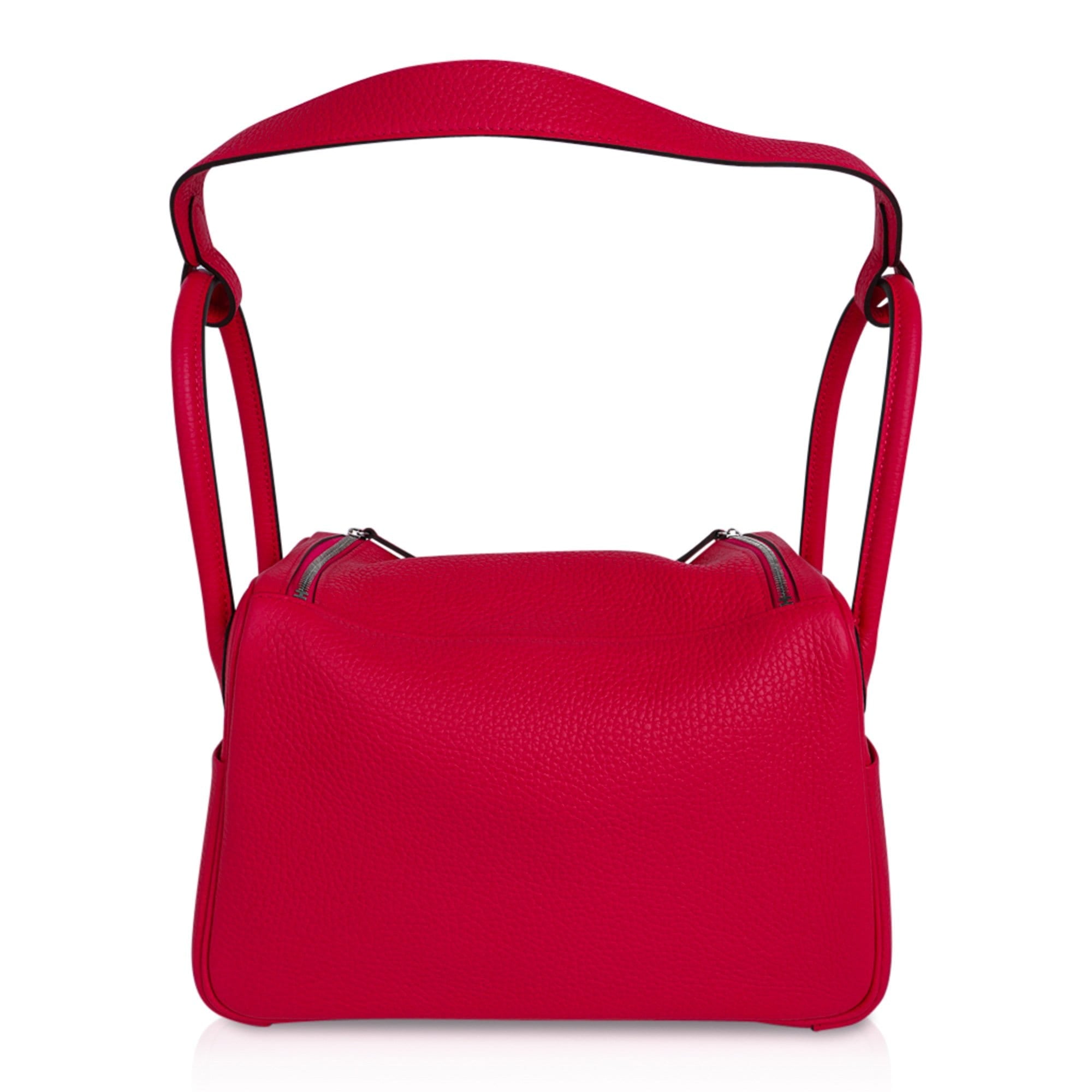 Lindy 26 Bag Rose Extreme Clemence Leather with Palladium Hardware