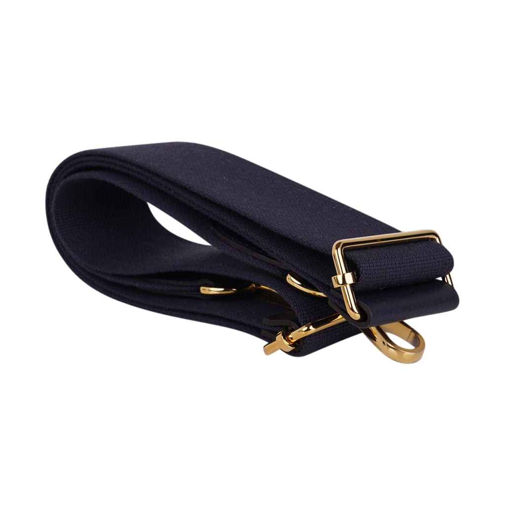 Evelyne PM Bag Bleu Nuit Clemence Gold Hardware