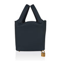 Picotin Lock 18 Bag Blue Orage Clemence Palladium Hardware