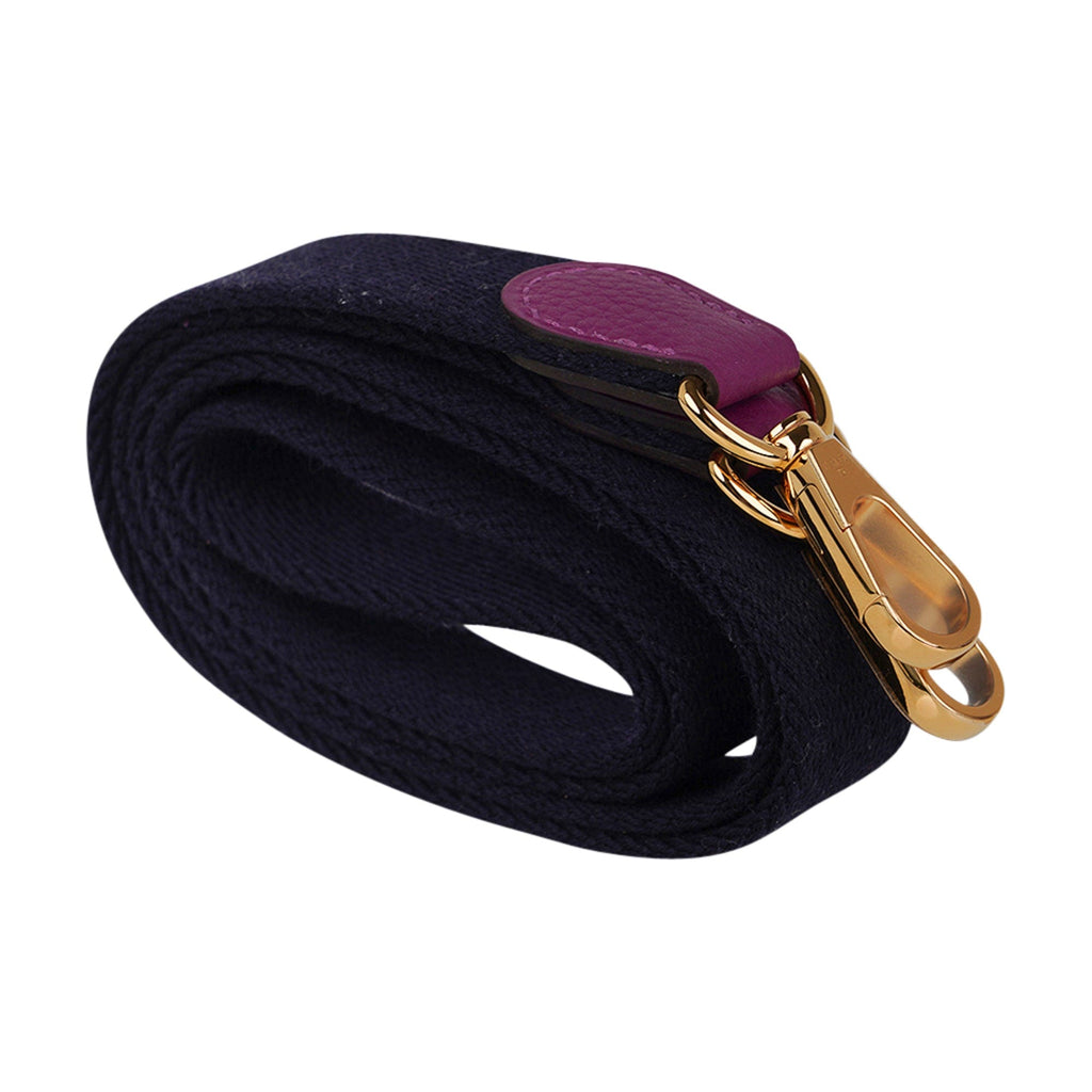 Mini Evelyne III TPM Bag Anemone Maurice Leather with Gold Hardware
