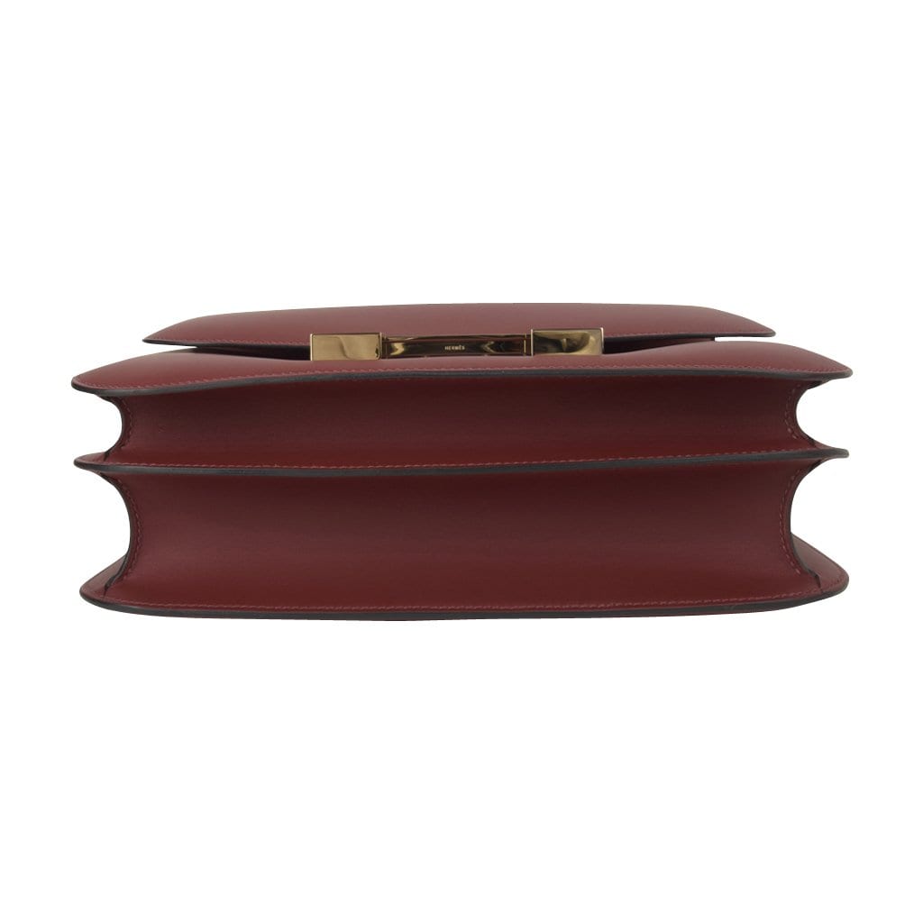 Limited Edition Constance Cartable Bag Rouge H Sombrero Leather