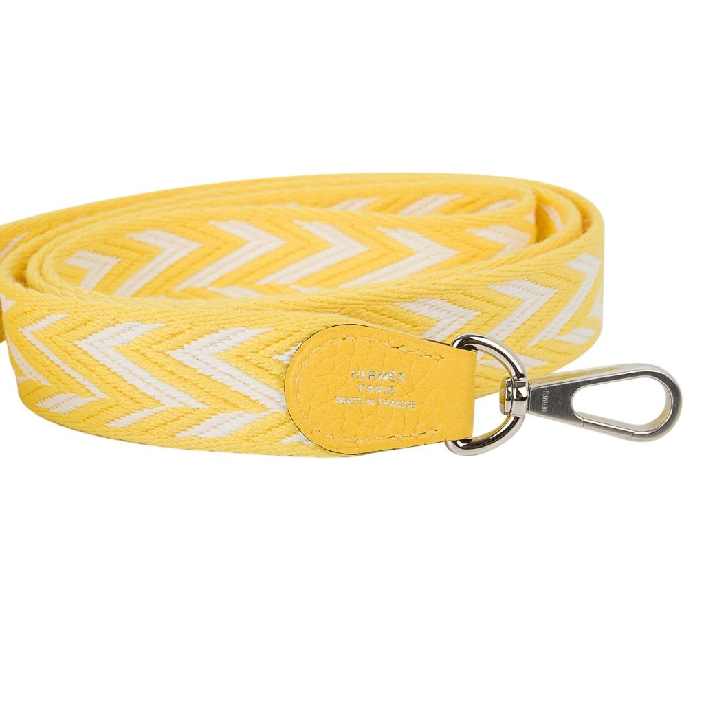 Evelyne TPM Amazone Bag Jaune De Naples Clemence Palladium Hardware