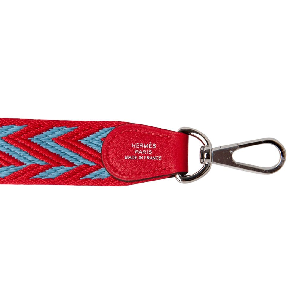 Evelyne TPM Amazone Bag Rouge De Coeur Taurillon Maurice Palladium