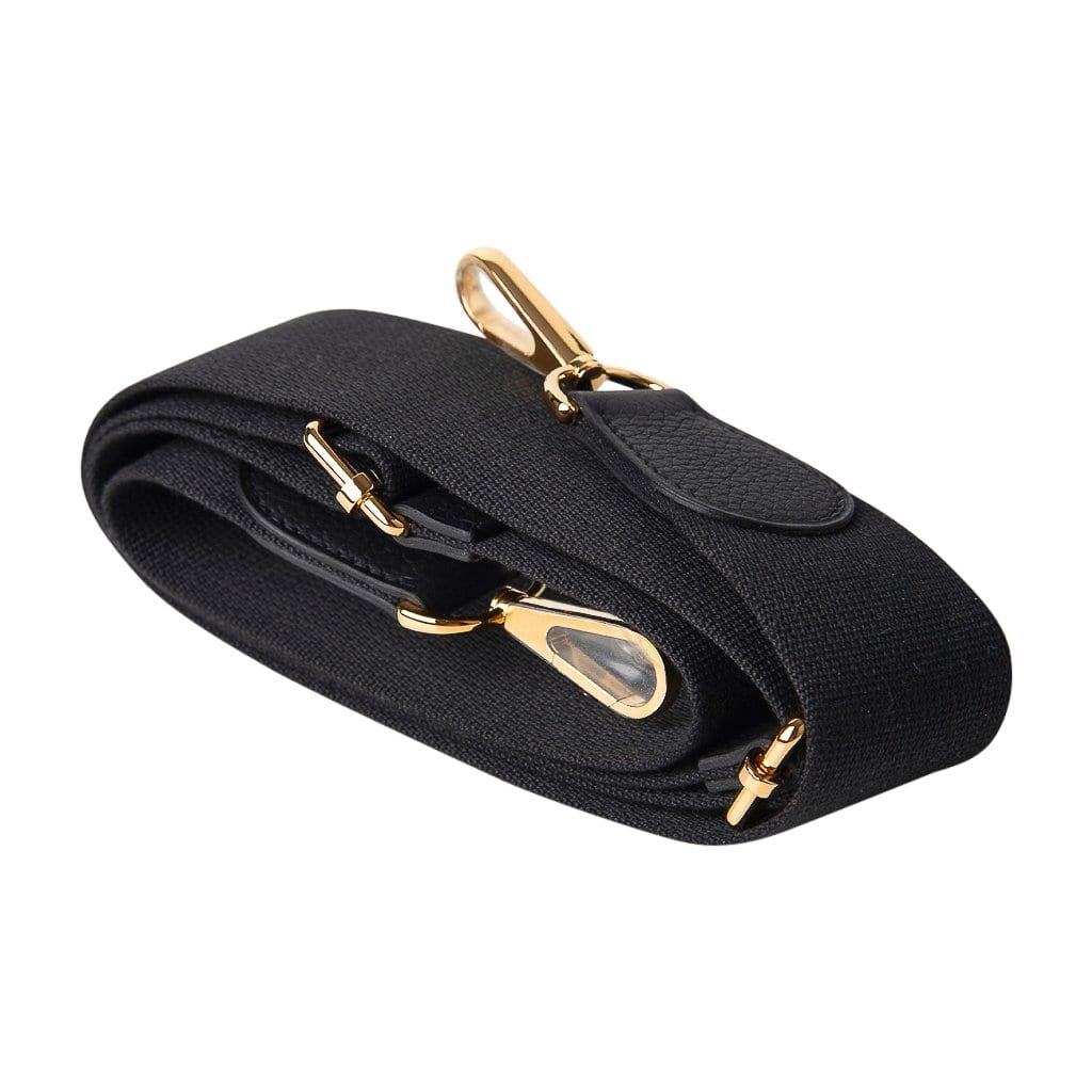 Bag Evelyne GM Black Clemence Gold Hardware