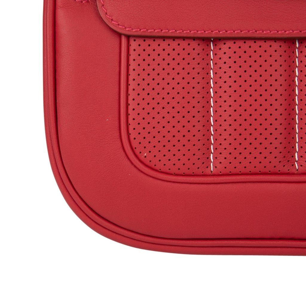 Berline 21 Bag shoulder/ Crossbody Vermillion Swift Palladium New w/ Box