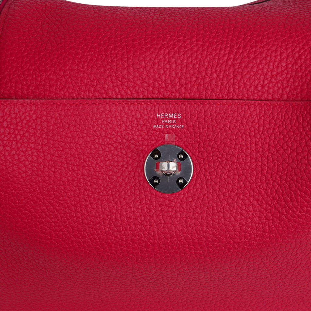 Lindy 26 Bag Rose Extreme Clemence Leather with Palladium Hardware