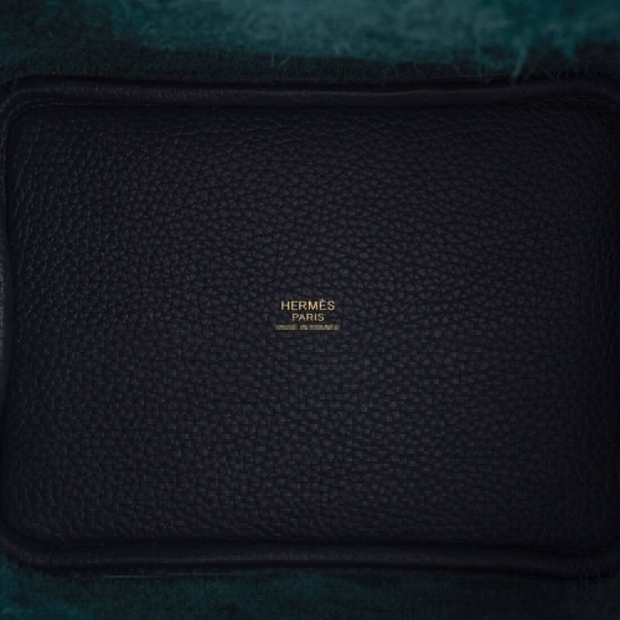 Lock 18 Bag Vert Cypress Gold Hardware Clemence Leather