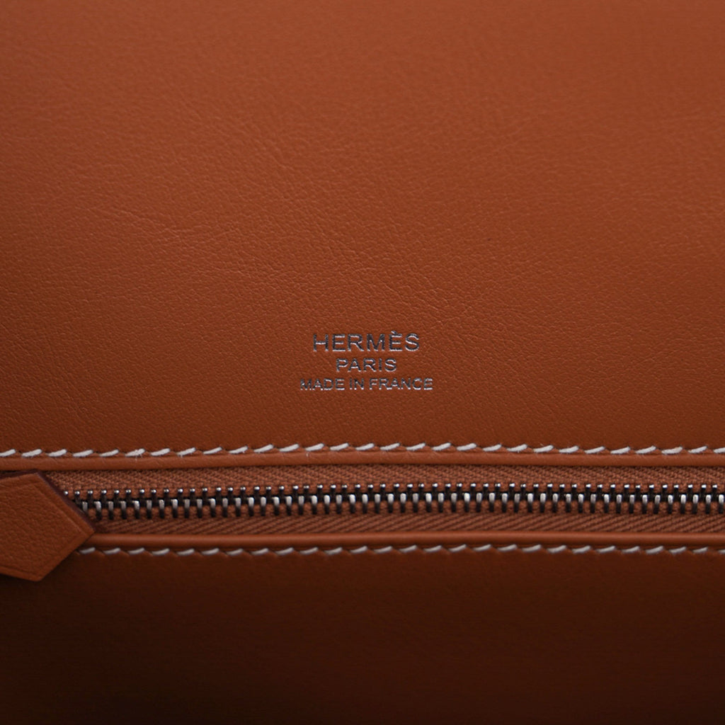 Shadow Birkin 25 Bag Gold Evercalf Limited Edition