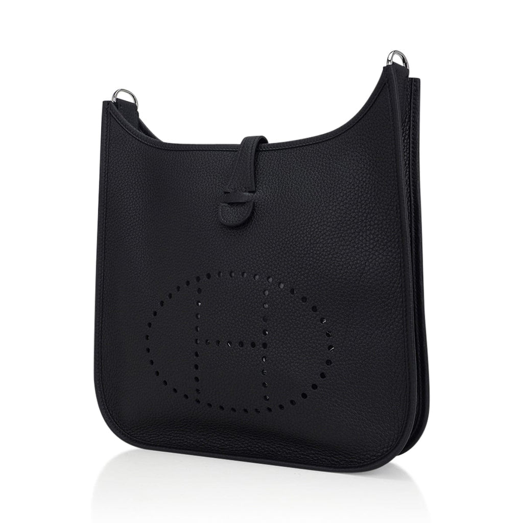 Bag Evelyne PM Black Clemence Palladium Hardware