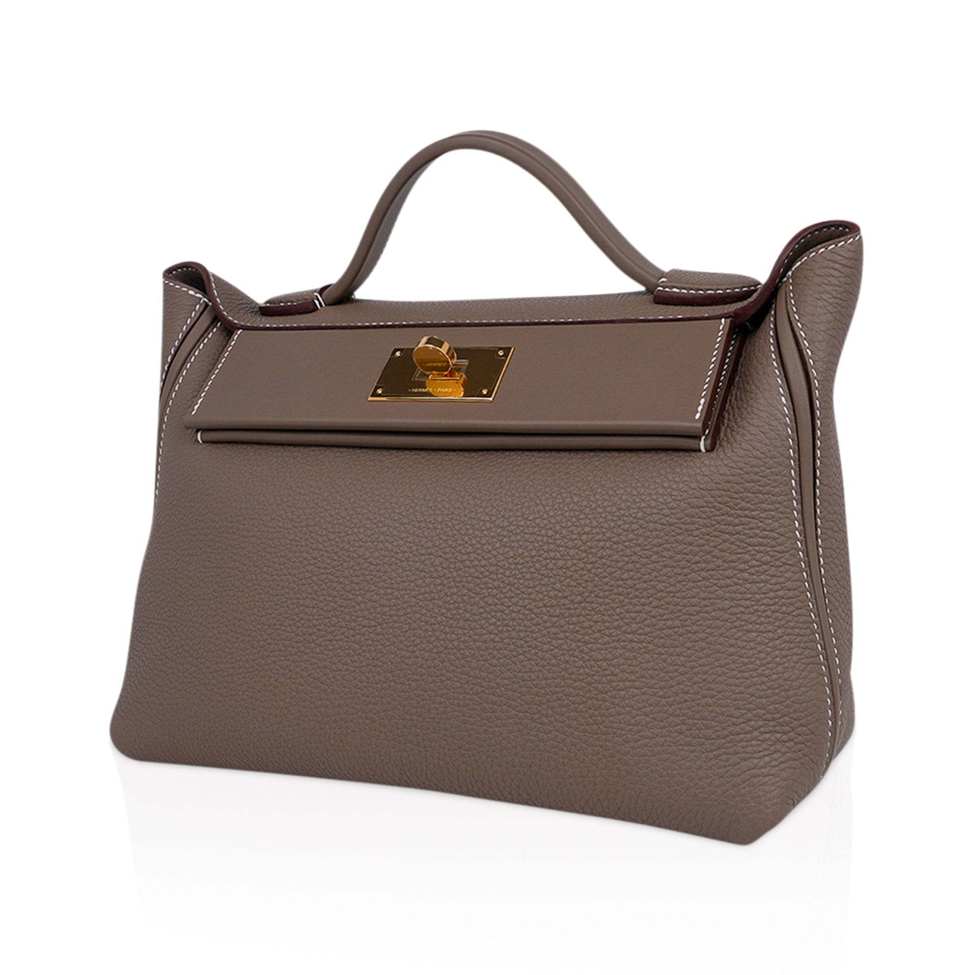 24/24 29 Bag Etoupe Togo / Swift Gold Hardware