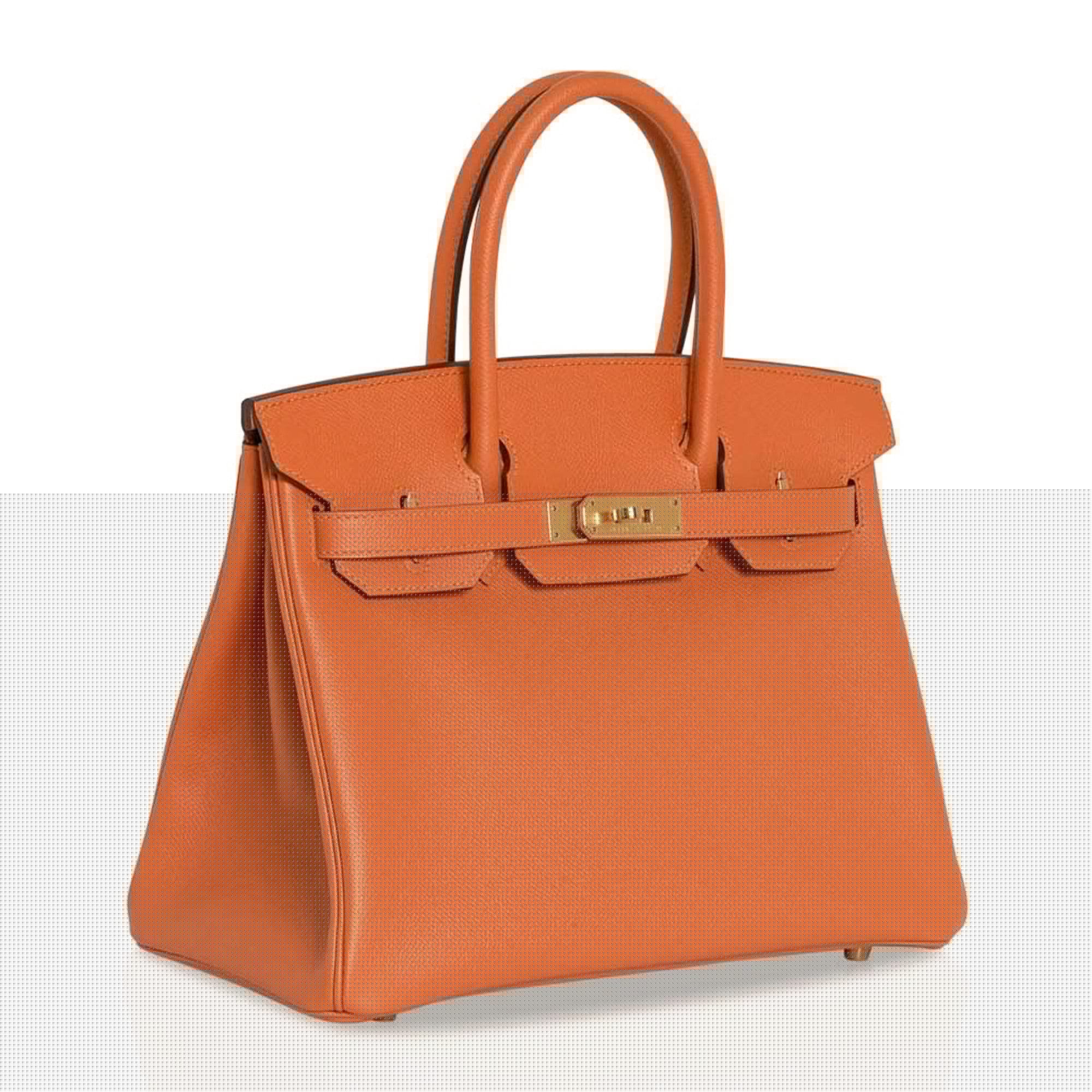 Birkin 30 Bag Abricot Gold Hardware Epsom Leather New w/ Box