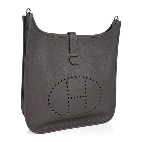 Bag Evelyne GM Etain Clemence Palladium Hardware New w/ Box