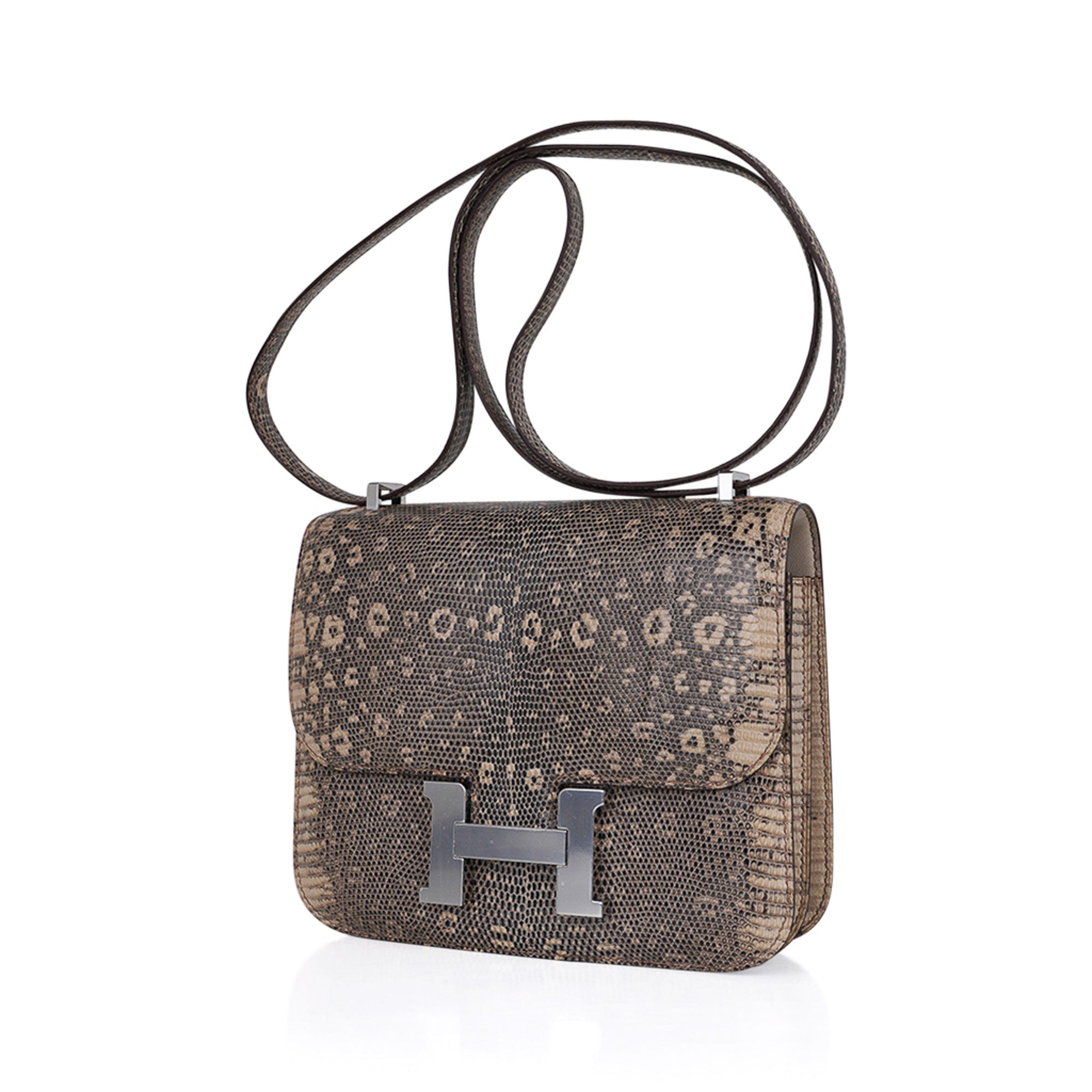 Limited Edition Mini Constance 18  Desert Lizard Palladium Hardware