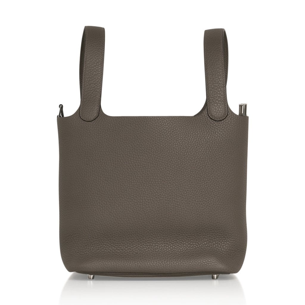 Picotin Lock 22 Bag MM Etain Palladium Hardware