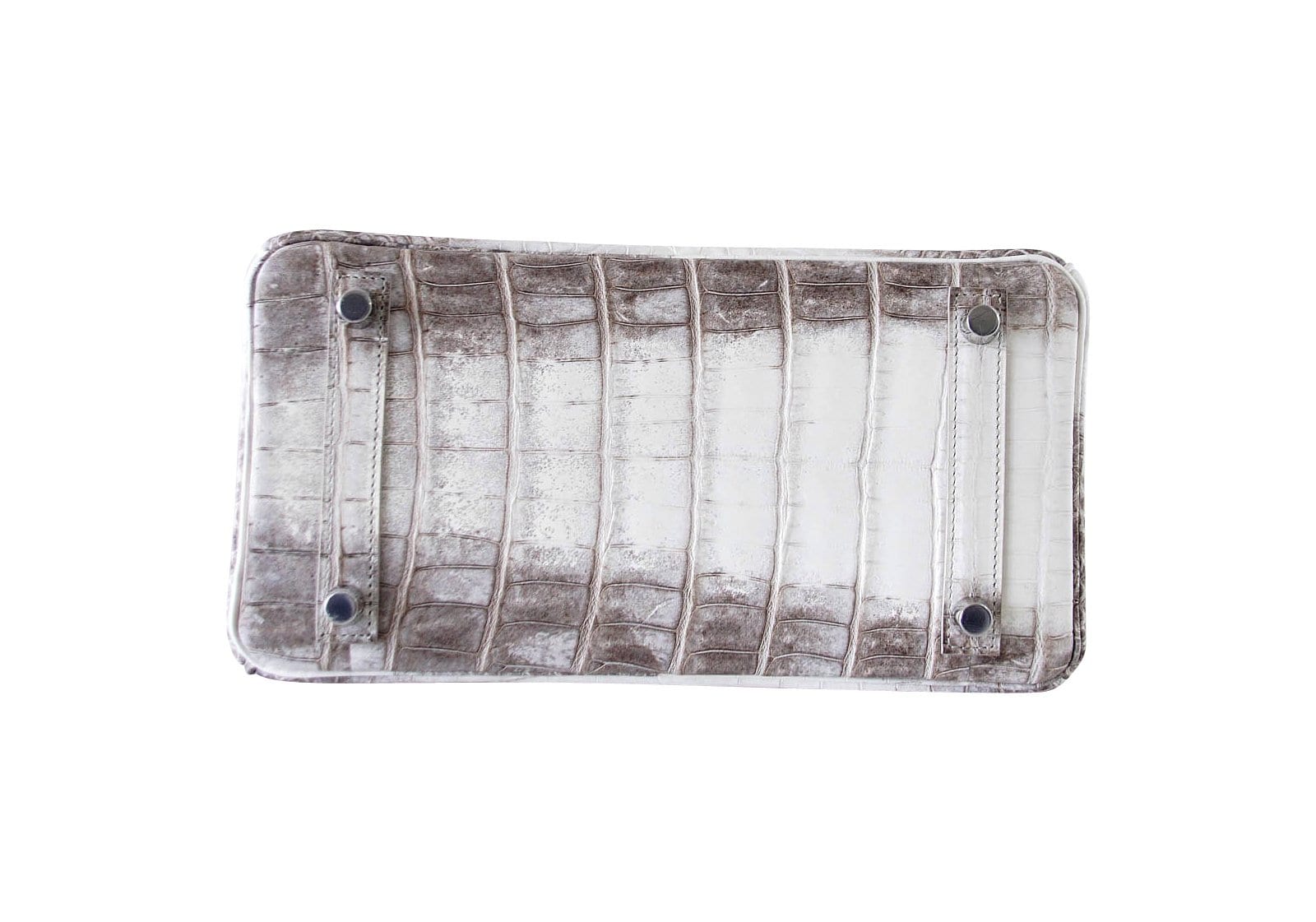 Birkin 25 Bag Blanc Himalaya Exquisite Jewel Palladium Hardware
