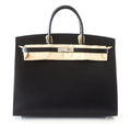 Birkin 40 Bag Sellier  Black Vache Hunter/ Veau Evercalf Limited Edition