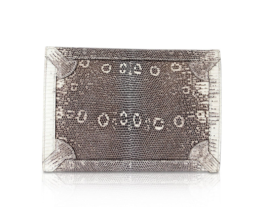 Fleche D’Or Clutch Bag Ombre Lizard Limited Edition rare