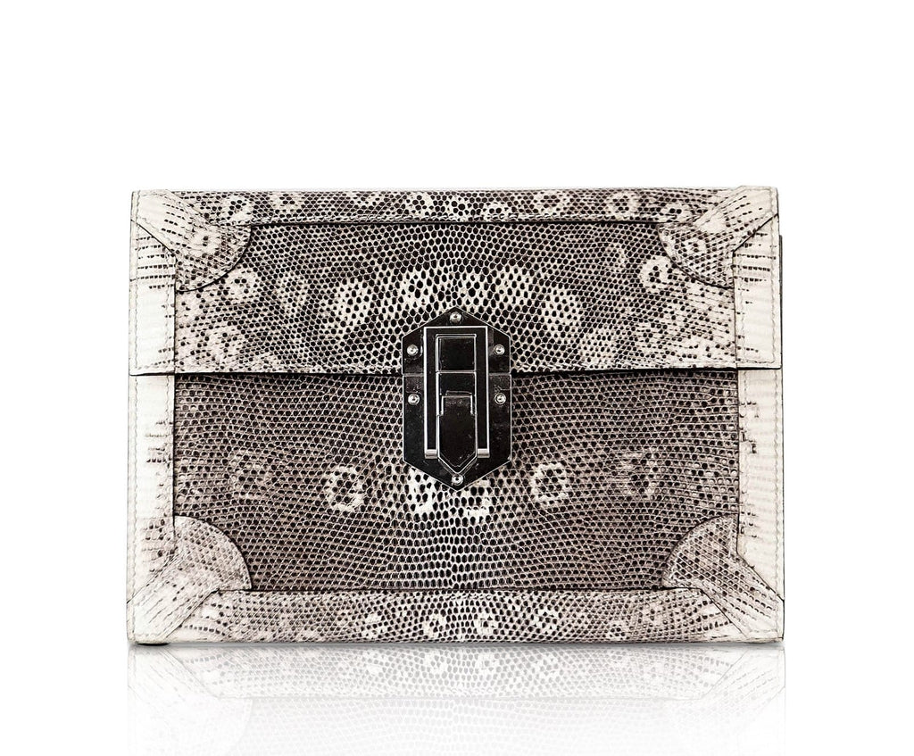 Fleche D’Or Clutch Bag Ombre Lizard Limited Edition rare