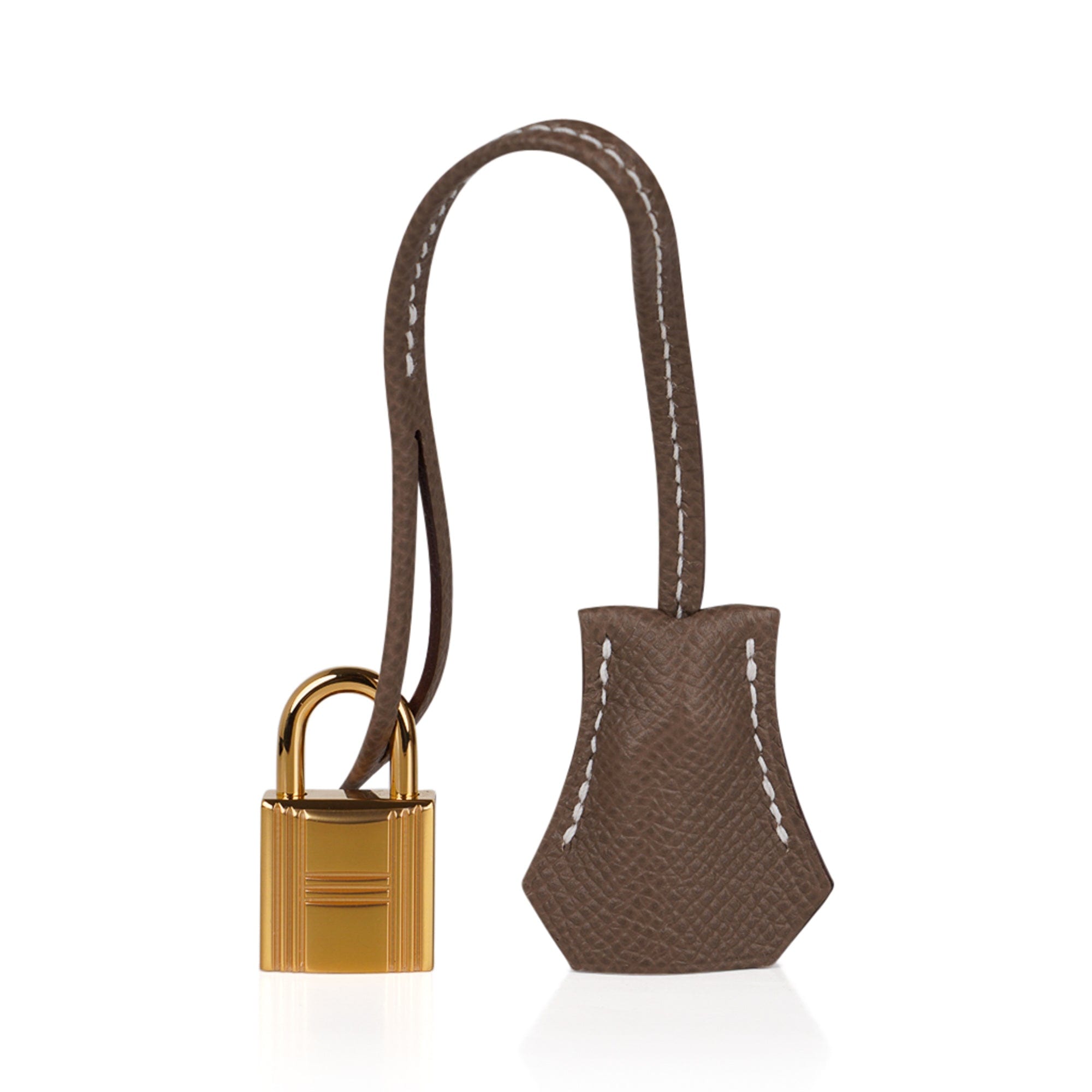 Bolide 1923 Mini 25 Bag Etoupe Gold Hardware Epsom Leather