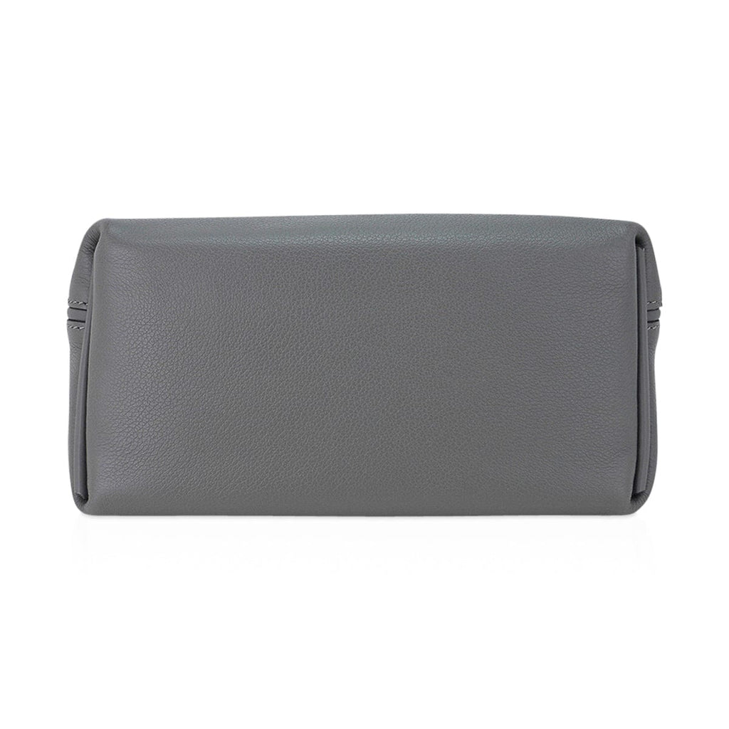 Mini 24/24 21 Bag Gris Meyer Evercolor & Swift Leather with Palladium Hardware