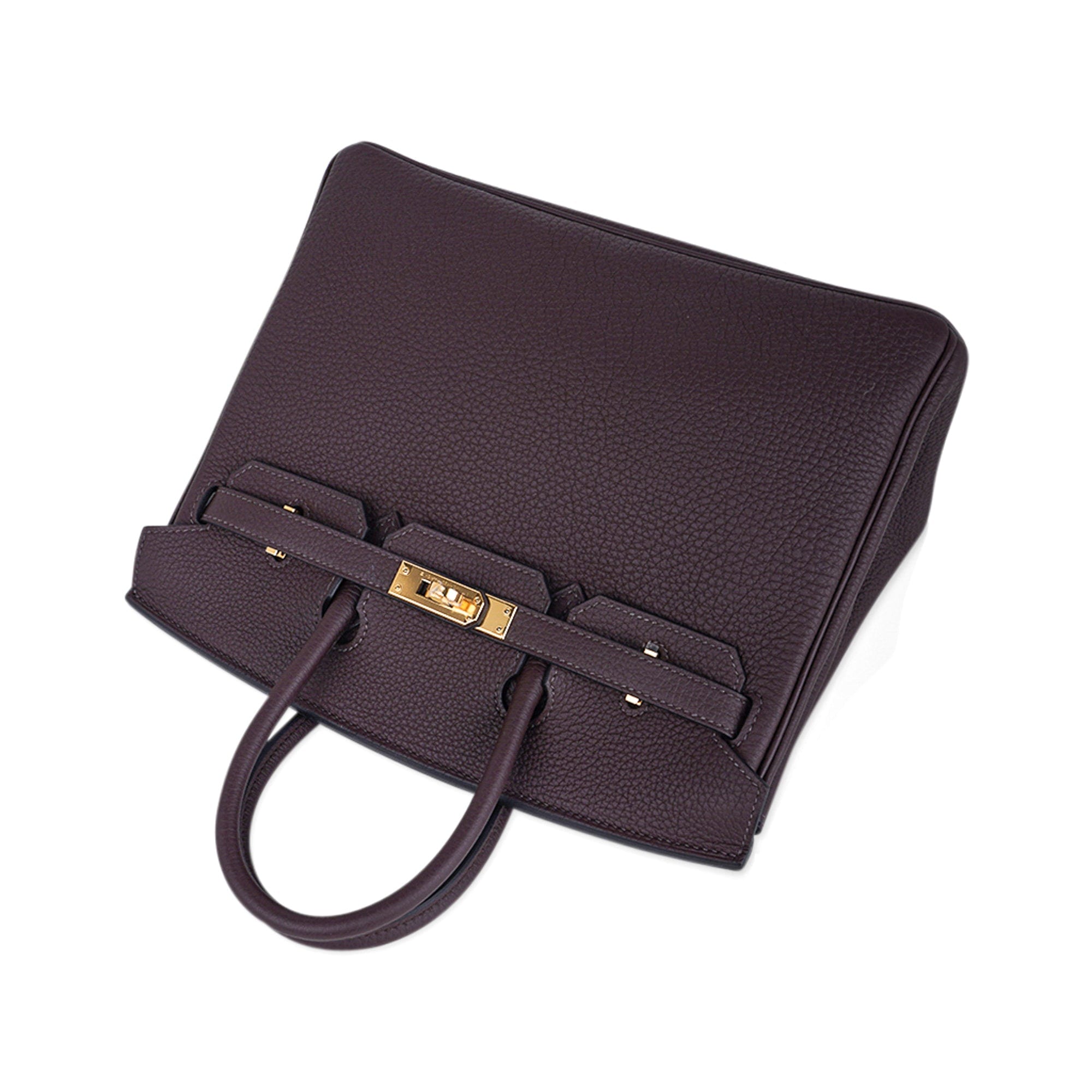 Birkin 25 Bag Chocolat Gold Hardware Togo Leather
