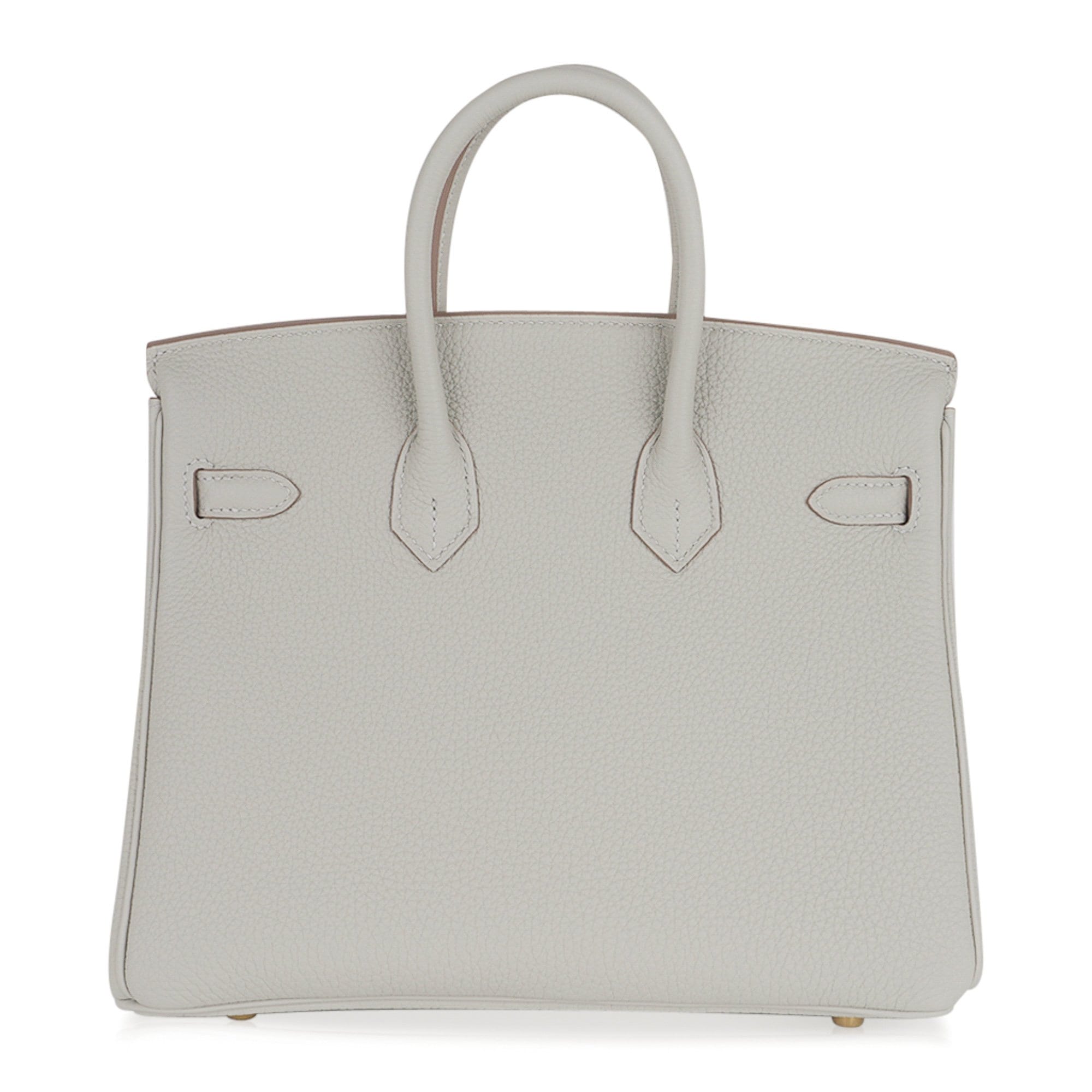 Birkin 25 Bag Gris Perle Togo Gold Hardware