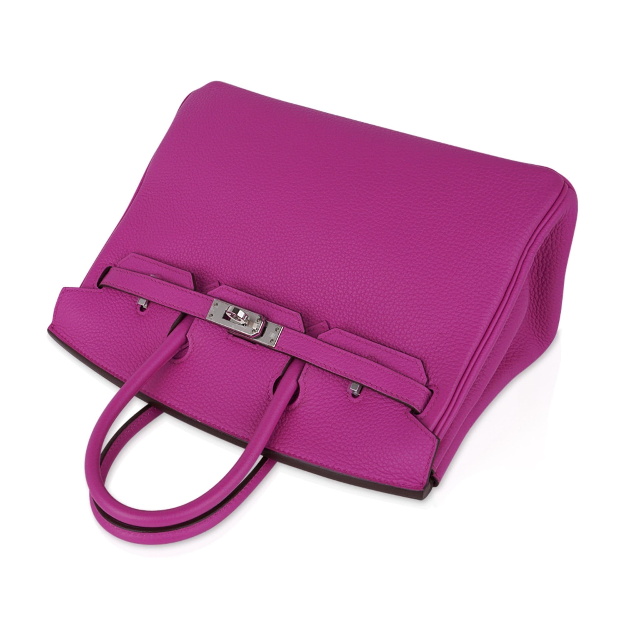 Birkin 25 Bag Magnolia Togo Palladium Hardware