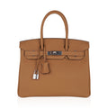 Birkin 30 Bag Biscuit Togo Leather with Palladium Hardware