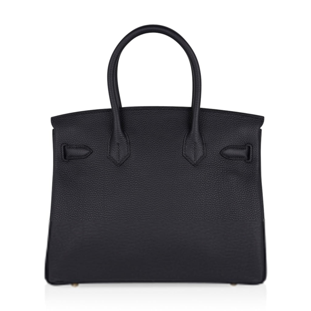 Birkin 30 Bag Black Togo Leather with Gold Hardware