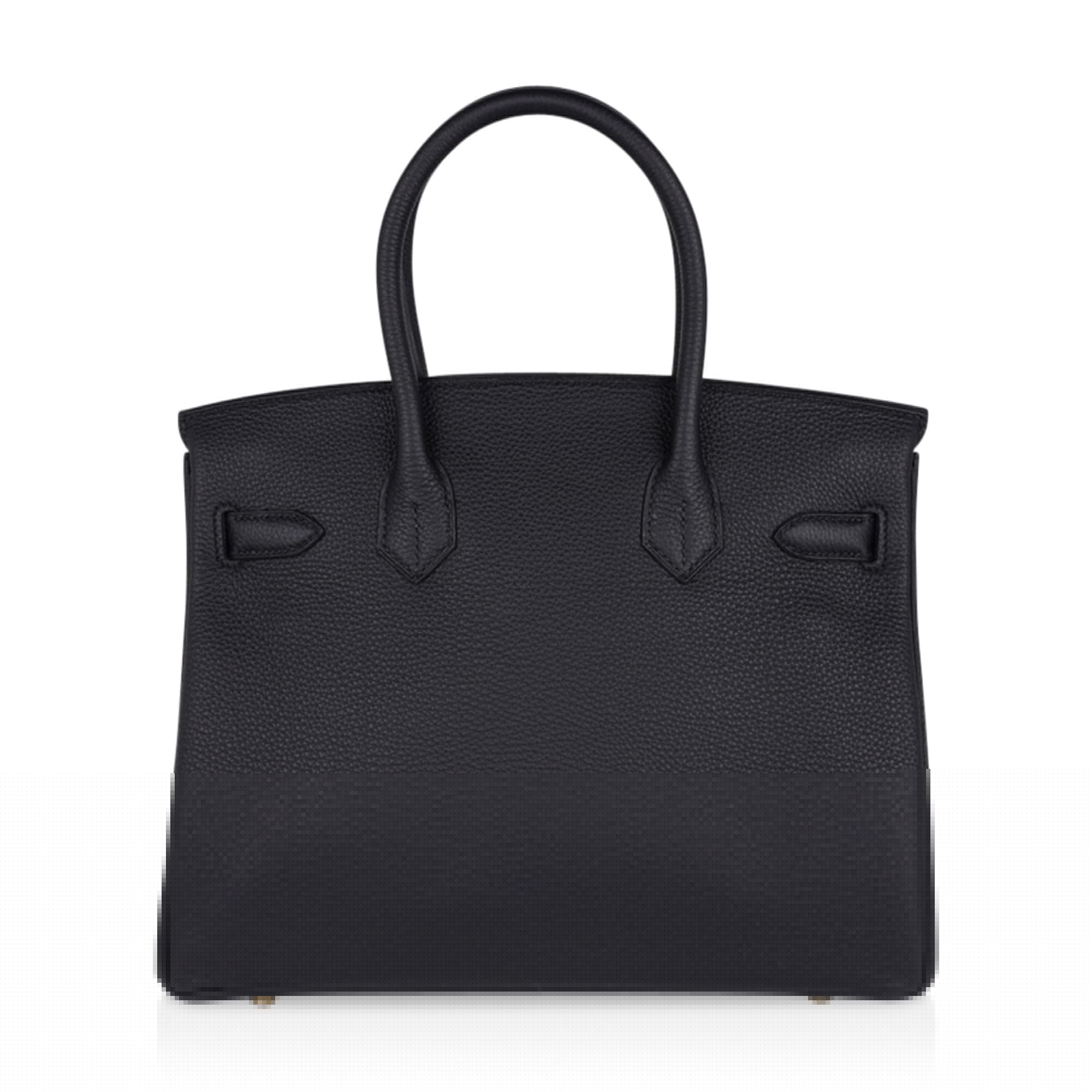 Birkin 30 Bag Black Togo Leather with Gold Hardware