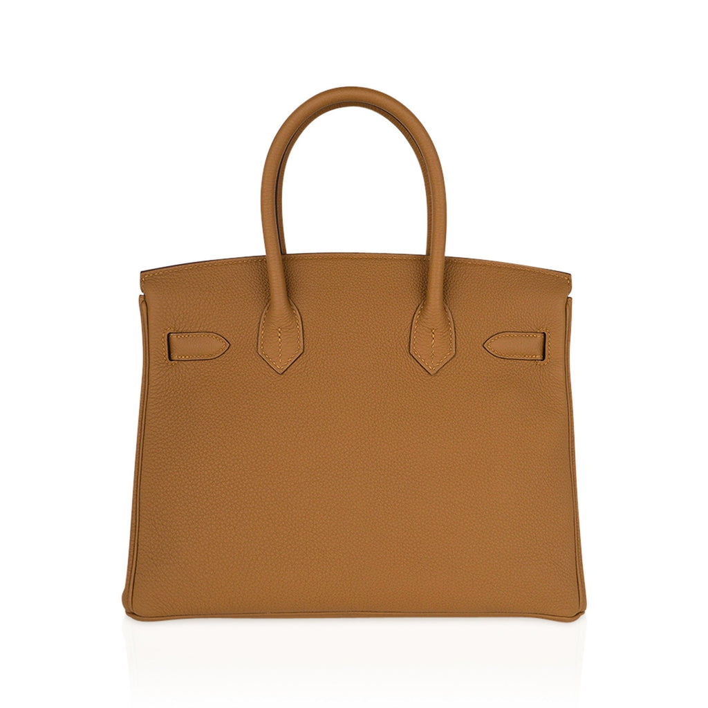 Birkin 30 Bag Bronze d’Or Togo Leather Palladium Hardware