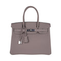 Birkin 30 Bag Gris Asphalte Togo Leather with Palladium Hardware
