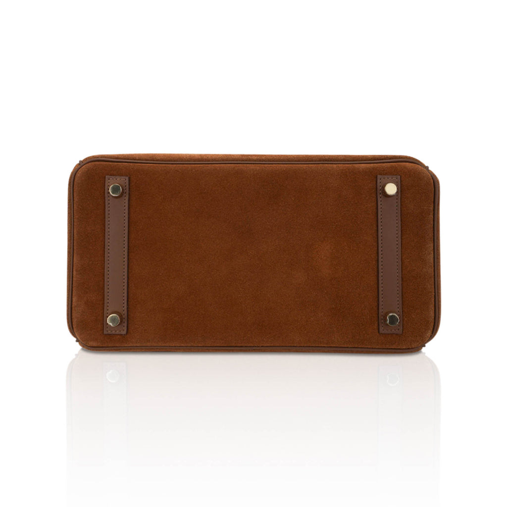 Limited Edition Birkin 30 Grizzly Bag Alezan Permabrass Hardware