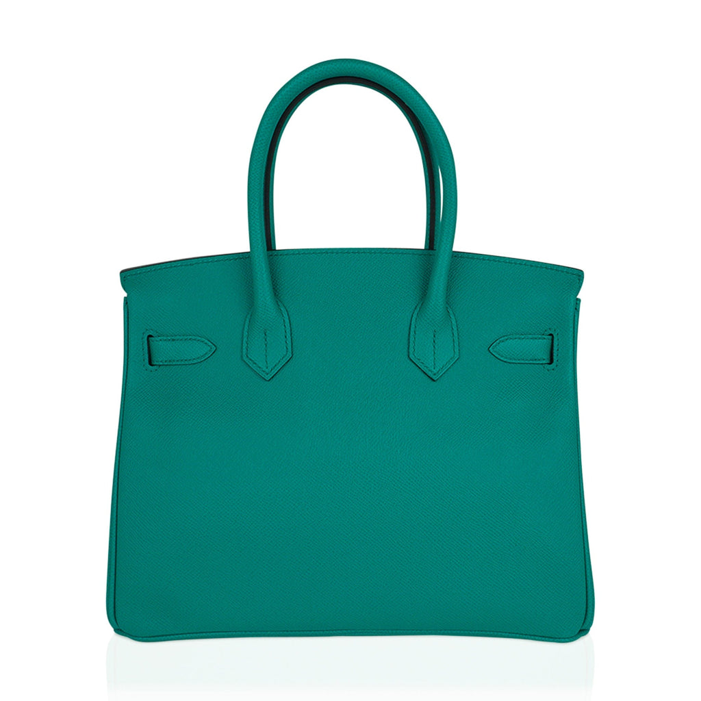 Birkin 30 Bag Vert Jade Epsom Leather with Gold Hardware