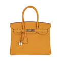 Birkin 30 Bag Jaune Ambre Gold Hardware Togo Leather