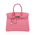 Birkin 30 Bag Rose Confetti Epsom Leather with Palladium Hardware