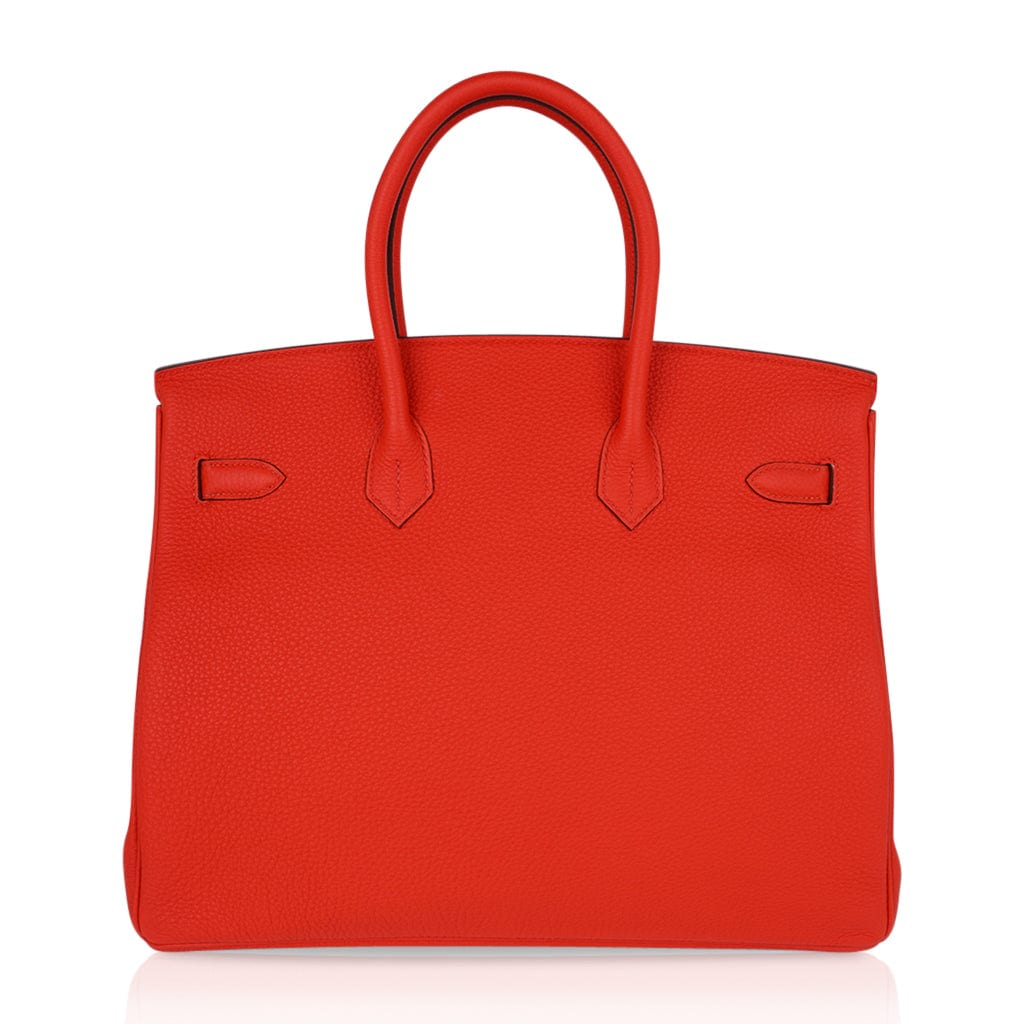 Birkin 35 Bag Capucine Togo Leather with Gold Hardware