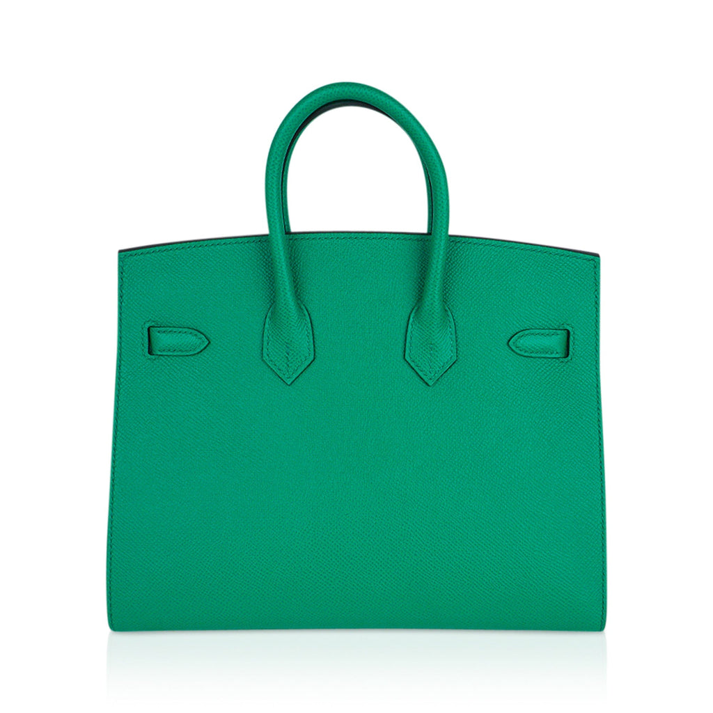 Birkin Sellier 25 Bag Vert Jade Epsom Leather with Gold Hardware