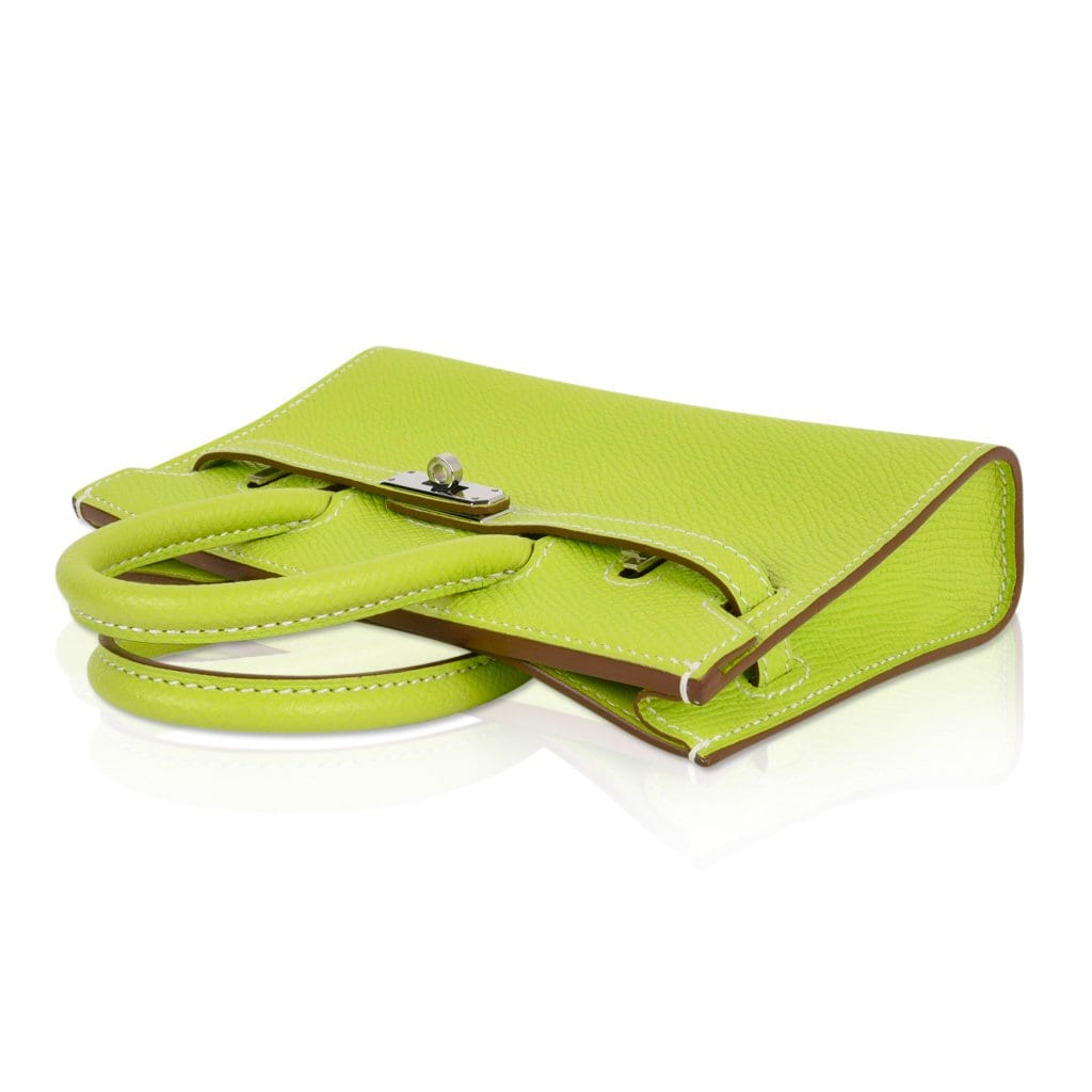 Birkin Tiny Bag Miniature Micro Kiwi Epsom Limited Edition