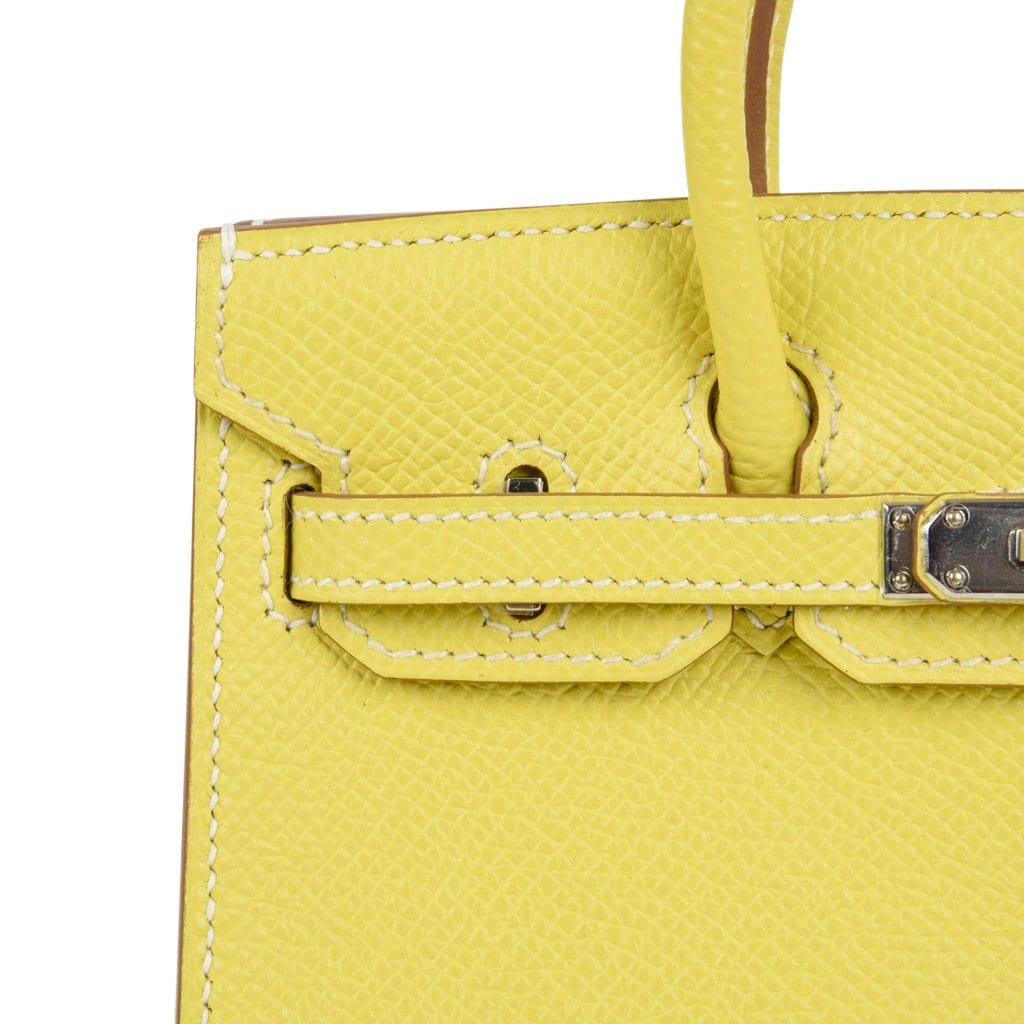 Birkin Tiny Bag Miniature Micro Lime Limited Edition rare