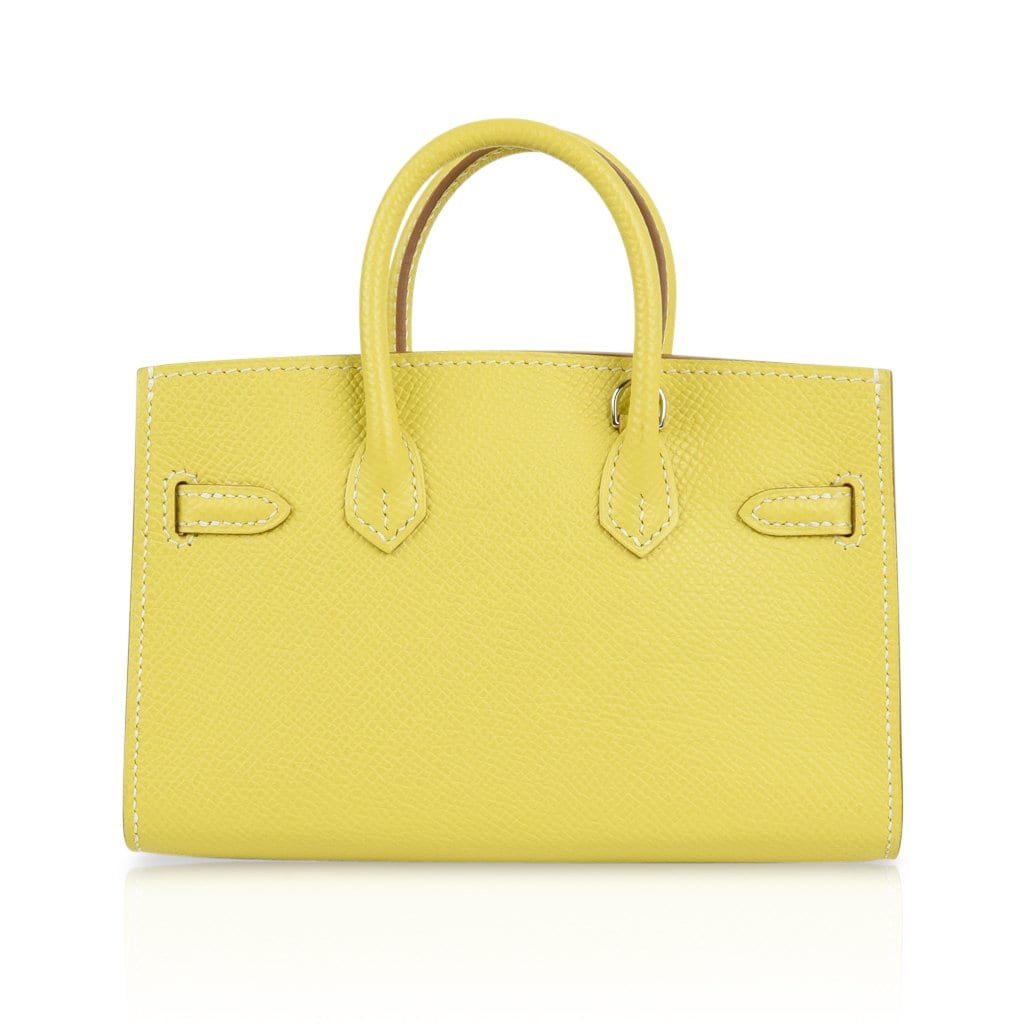 Birkin Tiny Bag Miniature Micro Lime Limited Edition rare