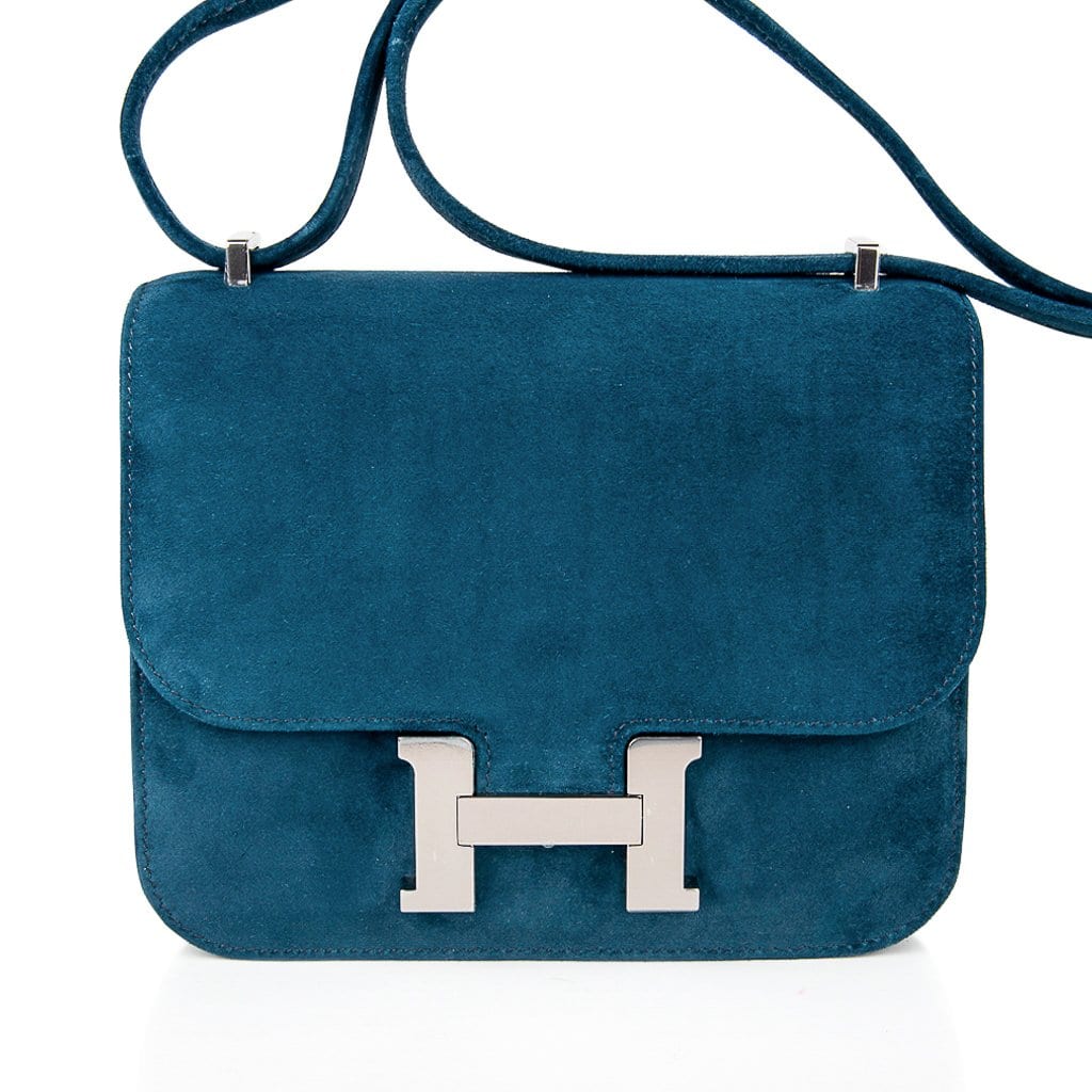 Constance Bag 18 Blue Ocean Doblis Palladium Limited Edition