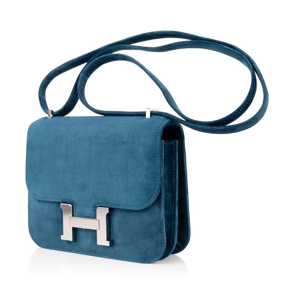Constance Bag 18 Blue Ocean Doblis Palladium Limited Edition