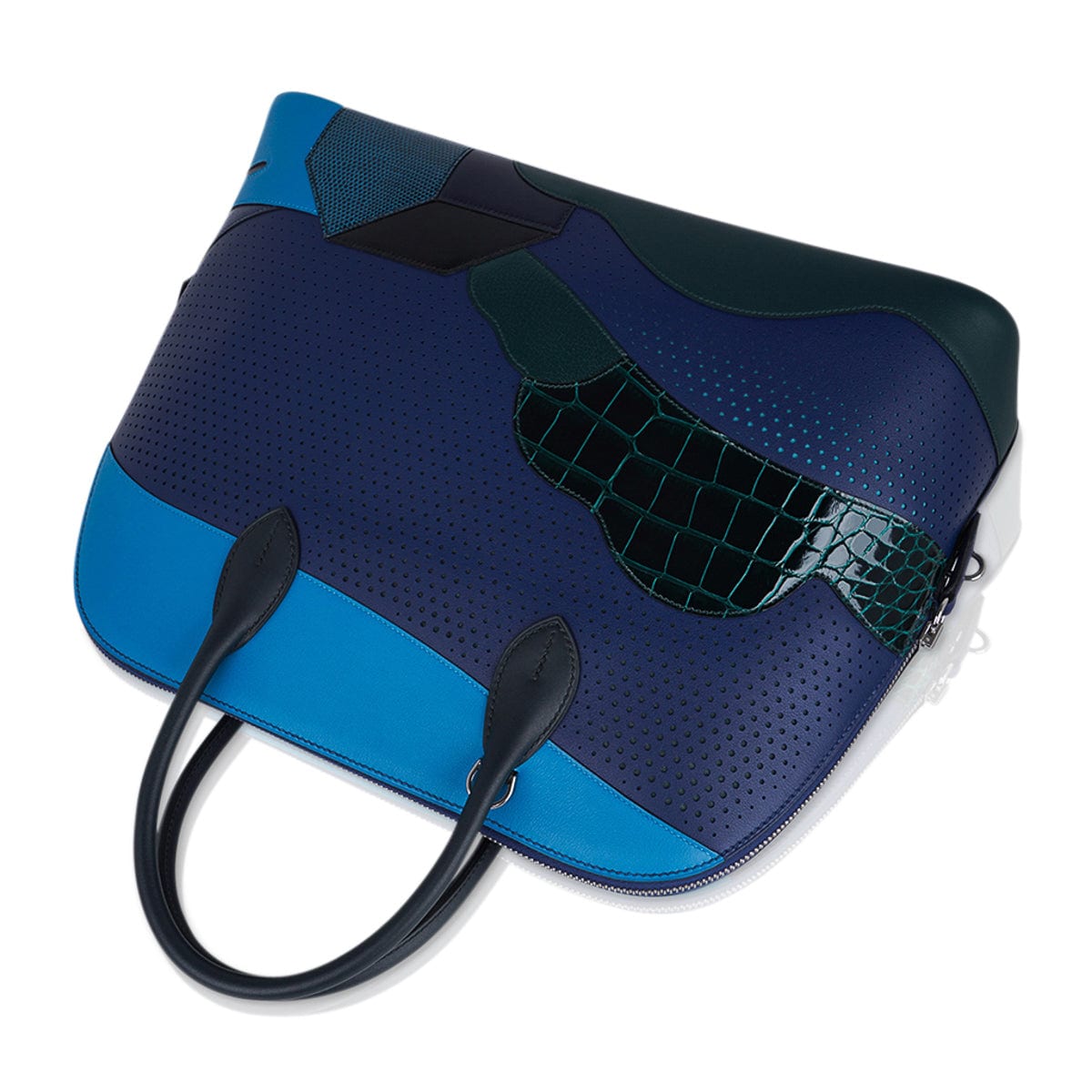 Limited Edition Bolide 1923 35 Bag Au Bout Du Monde with Exotic & Leather Mix